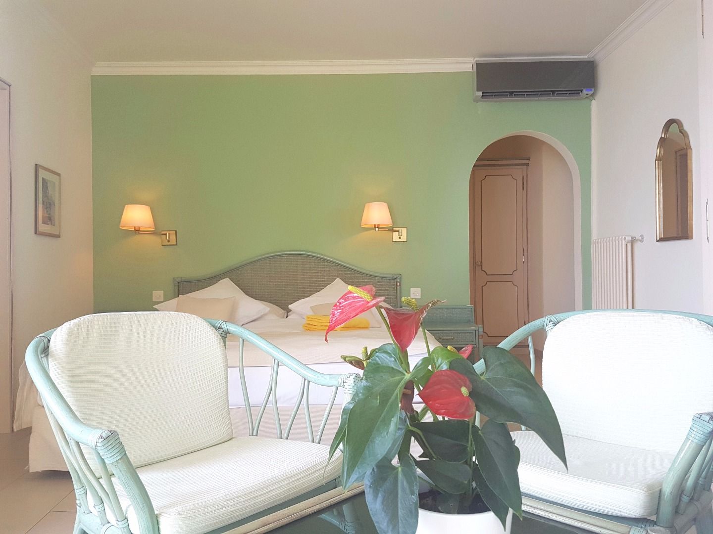 Boutique Hotel La Rocca 론코 소프라 아스코나 객실 사진